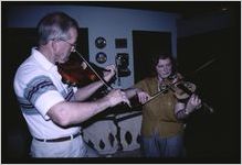 Herbert Taylor, master, Mary Ellen Leinweber, apprentice