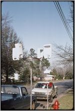 Whirligigs: John Byrd. Plastic anti-freeze bottle whirligig