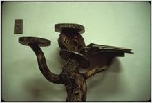 Visionary arts: Archie Byron. Nature sculpture