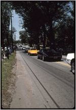 Atlanta, Georgia: 1988 West End Festival. Corvettes in parade