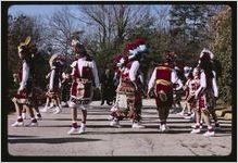 Ismael and Juan Galvan-Matachine Dance and decorated truck