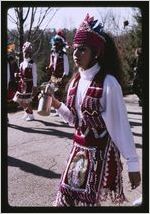 Ismael and Juan Galvan-Matachine Dance and decorated truck