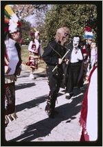 Ismael and Juan Galvan-Matachine Dance and decorated truck