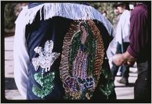 Ismael and Juan Galvan-Matachine Dance and decorated truck