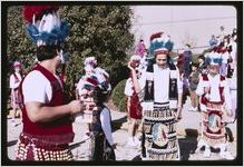 Ismael and Juan Galvan-Matachine Dance and decorated truck