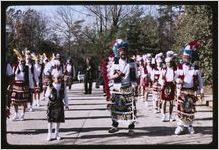 Ismael and Juan Galvan-Matachine Dance and decorated truck