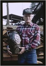 Cleater Meaders, Jr.- kiln opening