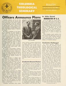 Columbia Theological Seminary Bulletin, 61, number 3, July 1968