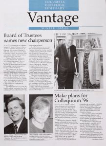 Columbia Theological Seminary Vantage, 87, number 3, Winter 1995-1996