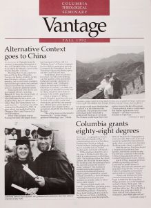 Columbia Theological Seminary Vantage, 84, number 2, Fall 1992