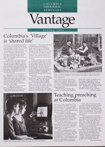 Columbia Theological Seminary Vantage, 85, number 1, Spring 1993