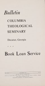 Columbia Theological Seminary Bulletin, 46, number 3, December 1953