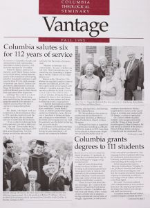 Columbia Theological Seminary Vantage, 87, number 2, Fall 1995