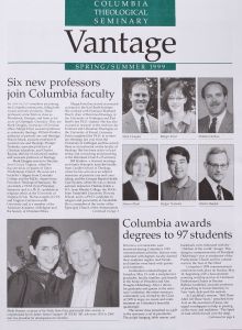 Columbia Theological Seminary Vantage, 91, number 1, Spring-Summer 1999