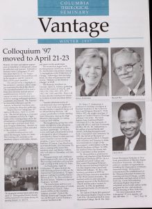 Columbia Theological Seminary Vantage, 86, number 1, Winter 1997