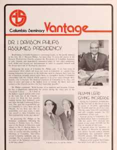 Columbia Theological Seminary Vantage, 70, number 1, January 1976