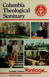Columbia Theological Seminary Vantage: Course Catalog 1982-1983, 30011