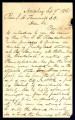 Letter from Jos. B. Stratton to James Henley Thornwell, 1861