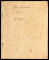 Philosophical Grammar, Manuscript Chapters 1-7