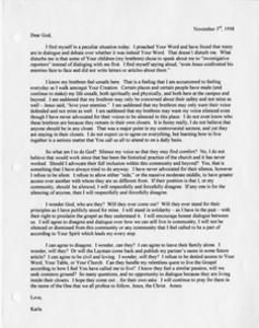 On Campus responses to CTS Coming Out Day, 1998