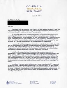 Charlie Cousar letter