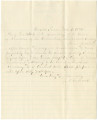 Acceptance letter of J. D. Tadlock, 1885