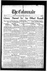 Colonnade May 9, 1932