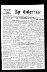 Colonnade November 9, 1931