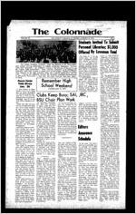 Colonnade January 25, 1963