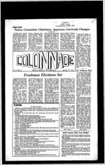 Colonnade October 29, 1970