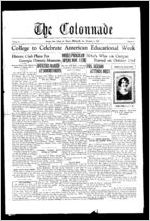Colonnade November 5, 1929