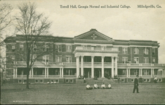 Terrell Hall, Georgia Normal and Industrial College. Milledgeville, Ga.- Front Side