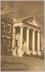 Georgia State College for Women, Milledgeville, Georgia Health and Physical Education Building - Front Side