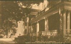 Terrell Hall- A Dormitory Georgia State College for Women, Milledgeville, Ga. - Front Side