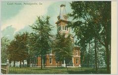 Court House, Milledgeville, Ga. - Front Side