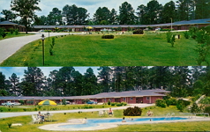 John Milledge Motel, Milledgeville, Ga. - Front Side