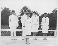 WAVES Officers in White