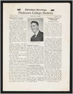 Piedmont College Bulletin, Winter 1951
