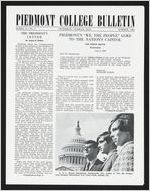 Piedmont College Bulletin, Summer 1969