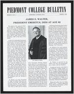 Piedmont College Bulletin, Spring 1989