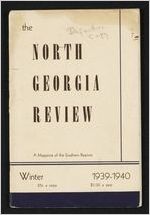 North Georgia Review, vol. 4, no. 4, Winter 1939-1940