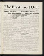 The Piedmont Owl 1939-01-30