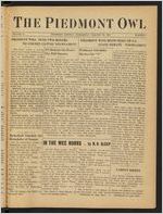 The Piedmont Owl 1940-01-24