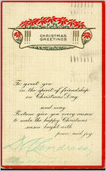 Letters of sympathy and support to Leo Frank, 1914 December 25 - December 28