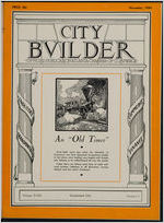 The City Builder, Vol. 18, No. 5, November 1934