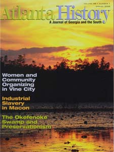 Atlanta History: A Journal of Georgia and the South, Vol. 48, No. 1, Spring 2006