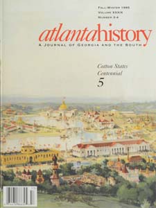 Atlanta History: A Journal of Georgia and the South, Vol. 39, No. 3-4, Fall-Winter 1995