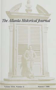 The Atlanta Historical Journal, Vol. 30, No. 2, Summer 1986