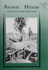 Atlanta History: A Journal of Georgia and the South, Vol. 33, No. 3, Fall 1989