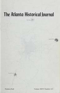 The Atlanta Historical Journal, Vol. 26, No. 2-3, Summer-Fall 1982